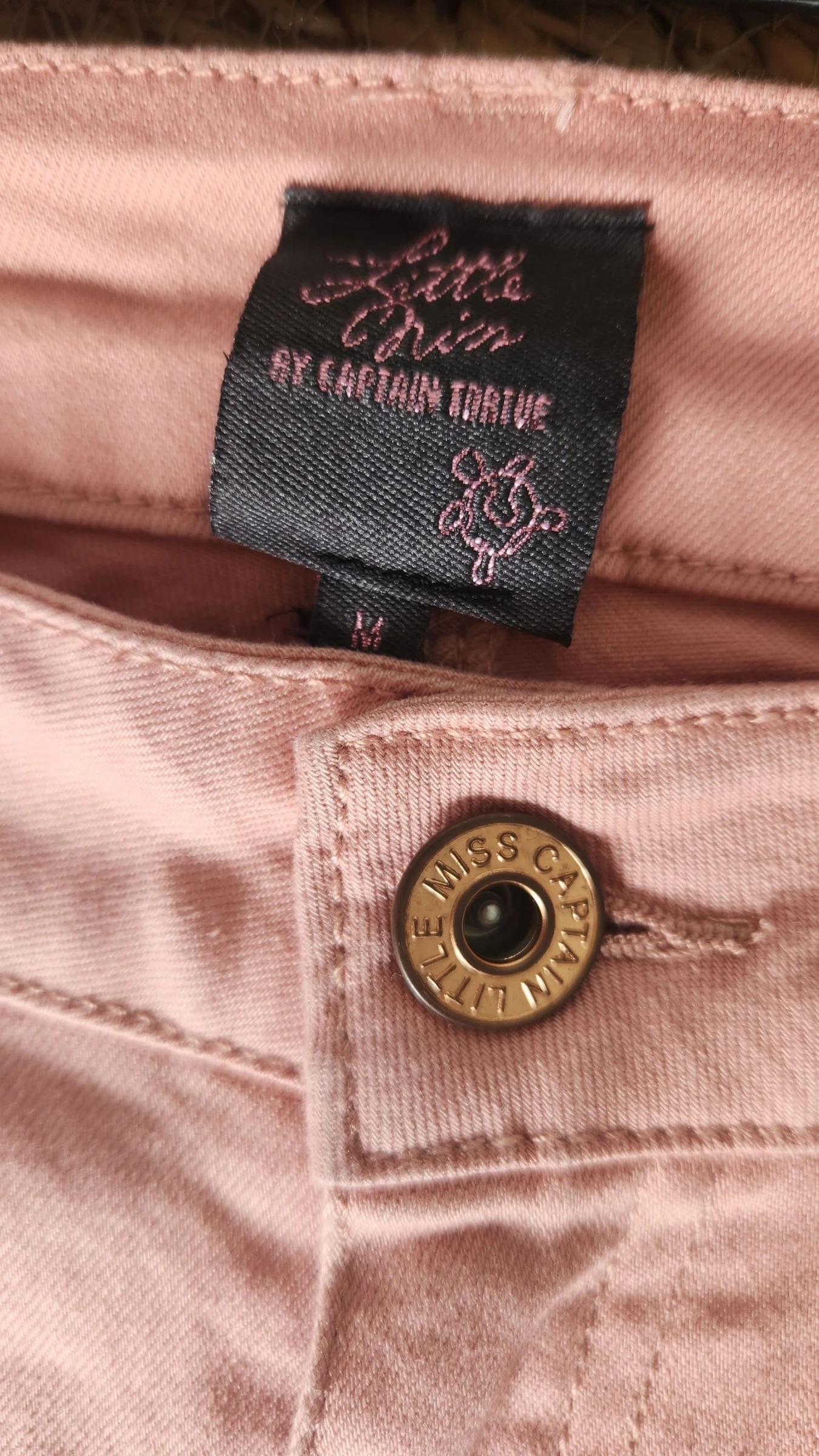 Lichtroze uitlopende jeans bootcut/stretch ●Maat M●🌸 – photo 4